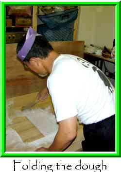 Folding the dough Thumbnail