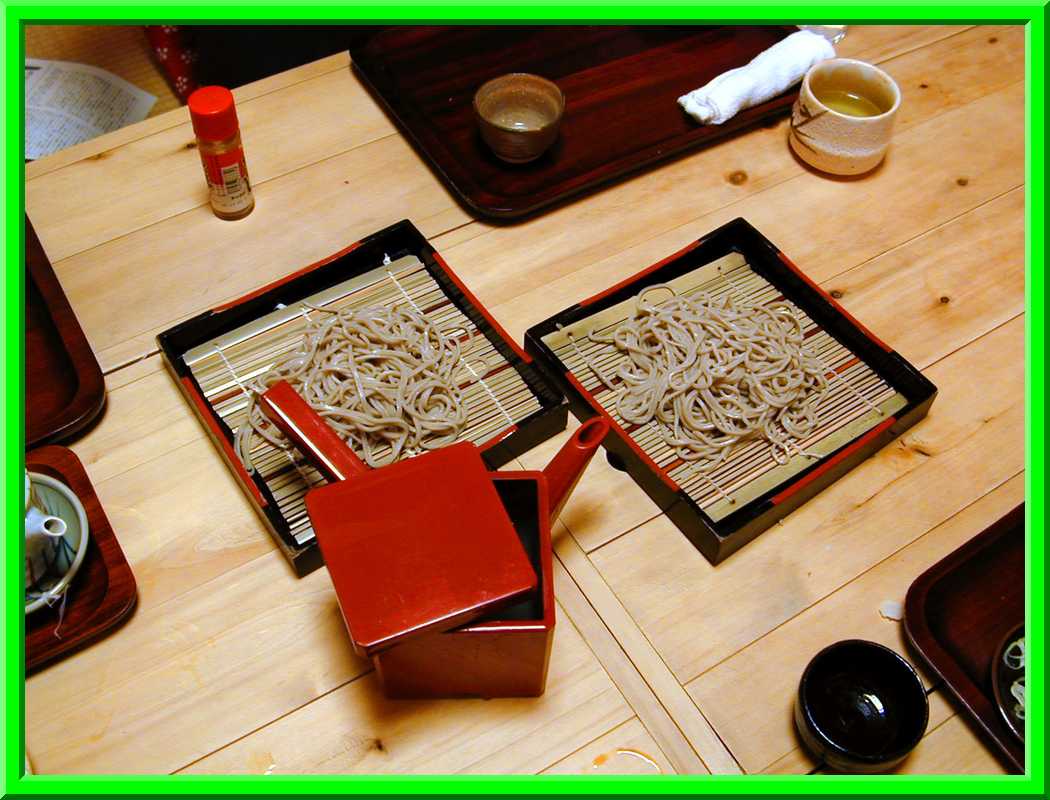 Soba noodles